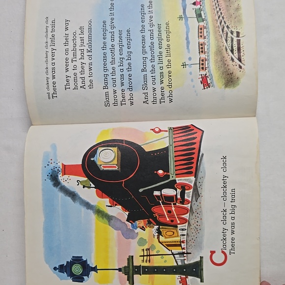 Vintage Little Golden Book "The Train To Timbuctoo" 1979 Good Used Condition - Picture 7 of 16